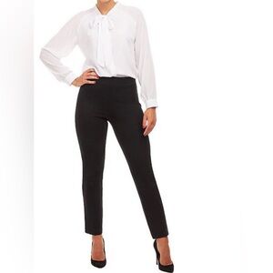 Spanx The Perfect Pant Womens Slim Straight Ponte Black M 20254R